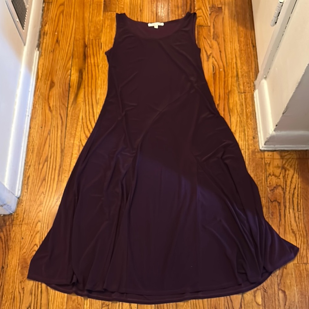 TravelSmith Elegant Purple Maxi Dress